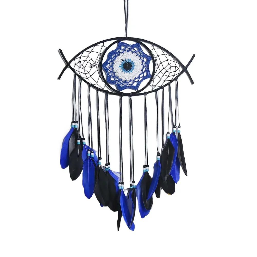 Thanksgiving Day Evil Eye Decor Dreamcatcher Balcony Bedroom 135g 14.17*14.96in Art Chimes Blessing Gift Feather
Thanksgiving Day Evil Eye Decor Dreamcatcher Balcony Bedroom 135g 14.17*14.96in Art Chimes Blessing Gift Feather