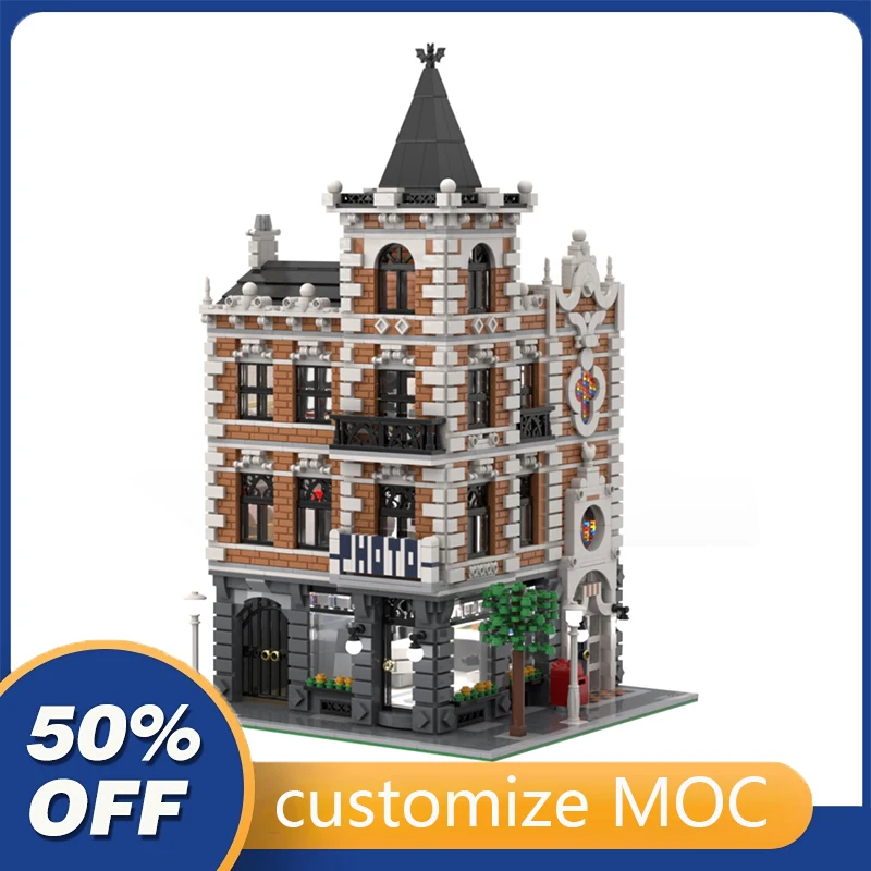 3443PCS Customized MOC Modular Photo Studio street view Model Building Blocks Bricks Set Children birthday toys Christmas gifts
3443PCS Customized MOC Modular Photo Studio street view Model Building Blocks Bricks Set Children birthday toys Christmas gifts