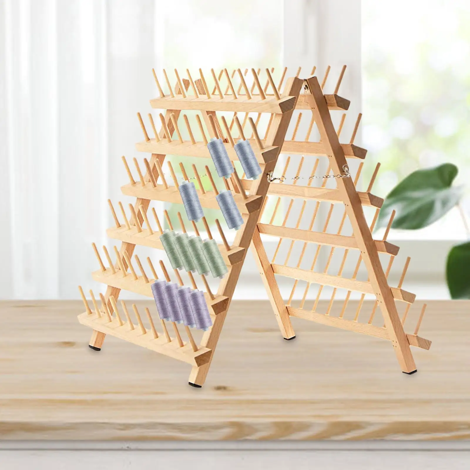 Thread Rack Embroidery Spool Stand Collapsible Sewing Thread Organizer for Apprentices
Thread Rack Embroidery Spool Stand Collapsible Sewing Thread Organizer for Apprentices
