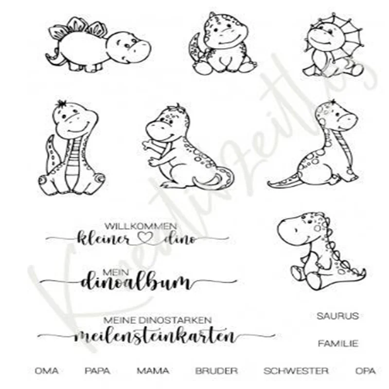 2022 New Easter Dinosaur Clear Stamps For DIY Scrapbooking Material Crafts Decoration Handmade Card Seal No Metal Cutting Dies
2022 New Easter Dinosaur Clear Stamps For DIY Scrapbooking Material Crafts Decoration Handmade Card Seal No Metal Cutting Dies