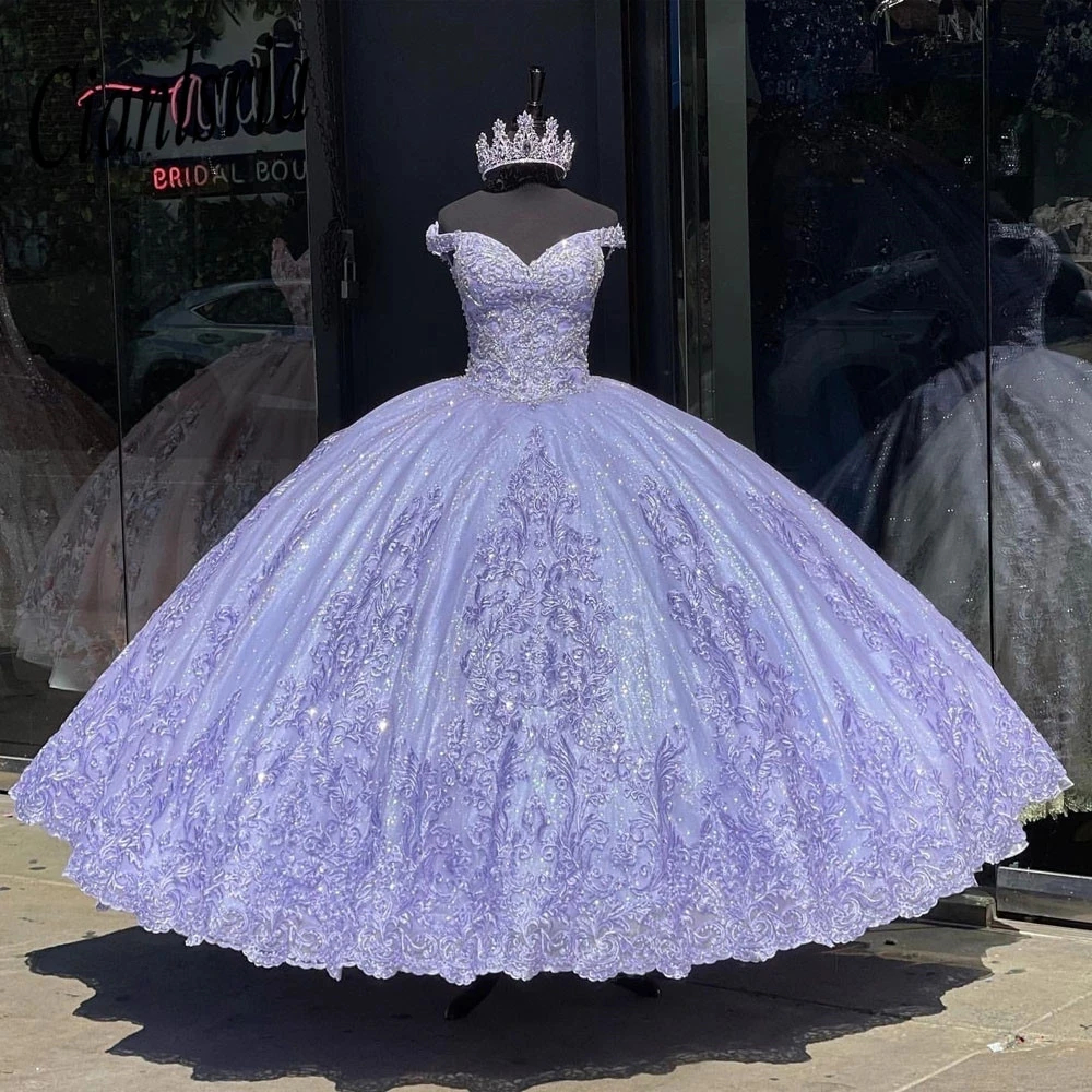 Сверкающее блестящее бальное платье ANGELSBRIDEP с лавандой, платья для Quinceanera, платья для принцессы 15 лет, платье для дня рождения
Сверкающее блестящее бальное платье ANGELSBRIDEP с лавандой, платья для Quinceanera, платья для принцессы 15 лет, платье для дня рождения