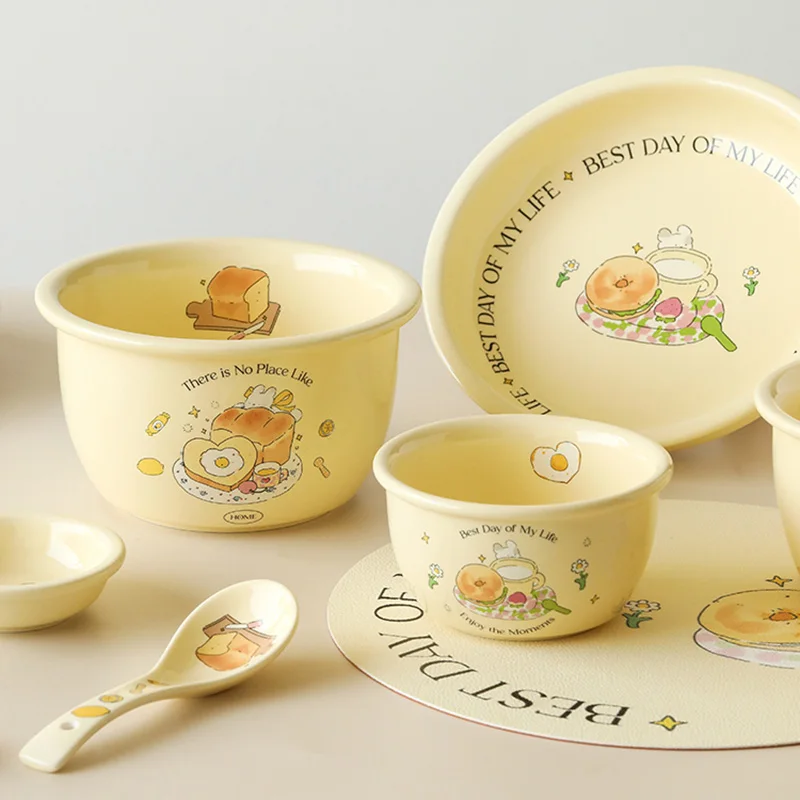Dessert Plate 8/7/6/5/4/3Inch Rabbit Cartoon Ceramic Cake Stand Plates 디너 플레이트 pratos de jantar Home Kitchen Tableware pratos
Dessert Plate 8/7/6/5/4/3Inch Rabbit Cartoon Ceramic Cake Stand Plates 디너 플레이트 pratos de jantar Home Kitchen Tableware pratos