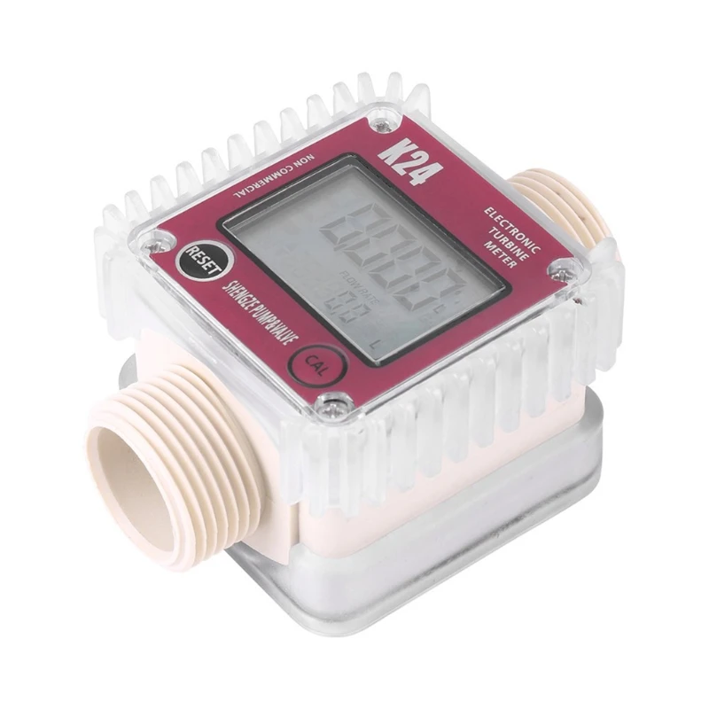 K24 Turbine Digital Oil Fuel Flow Meter Gauge for Chemicals Liquid Water Test Lead Accessory Turbine Meter
K24 Turbine Digital Oil Fuel Flow Meter Gauge for Chemicals Liquid Water Test Lead Accessory Turbine Meter