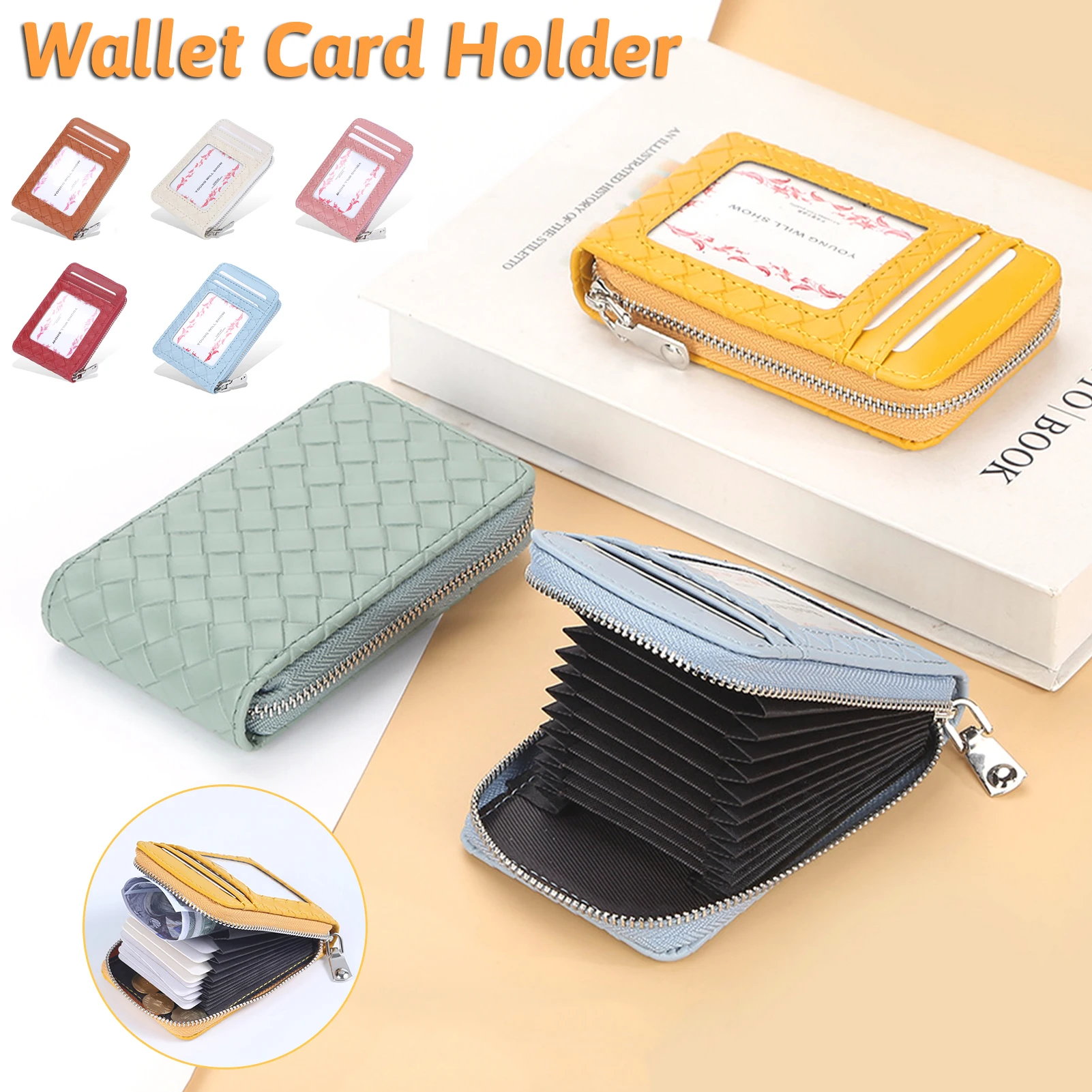 Bank Card Holder Card Wallets for Men and Women Credit Wallet Bussiness Multi Compartment Zip Holder Large capacity Coin Purse
Bank Card Holder Card Wallets for Men and Women Credit Wallet Bussiness Multi Compartment Zip Holder Large capacity Coin Purse