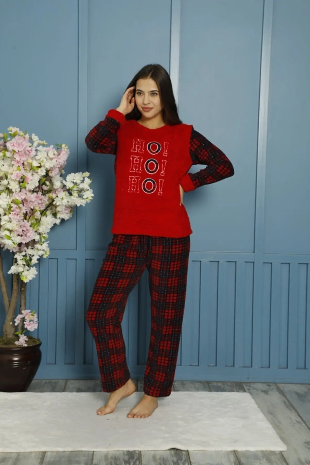 Women's Pajamas Winter hoho Patterned Plaid Fleece Sleep Lounge Pajamas Nightwear Nightwear Nightwear Nightwear Casual Home Clothing
Women's Pajamas Winter hoho Patterned Plaid Fleece Sleep Lounge Pajamas Nightwear Nightwear Nightwear Nightwear Casual Home Clothing