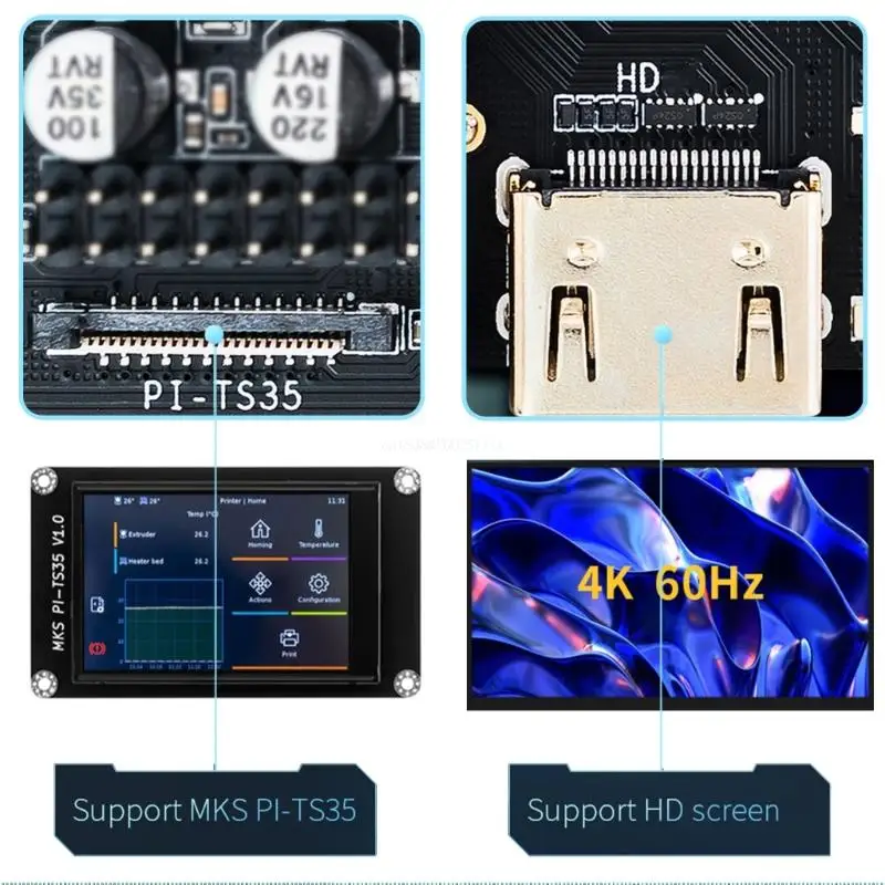 MKS SKIPR All-in-One Board Runs Klipper with Quad-core 64bit SOC STM32F407VET6 Dropship
MKS SKIPR All-in-One Board Runs Klipper with Quad-core 64bit SOC STM32F407VET6 Dropship