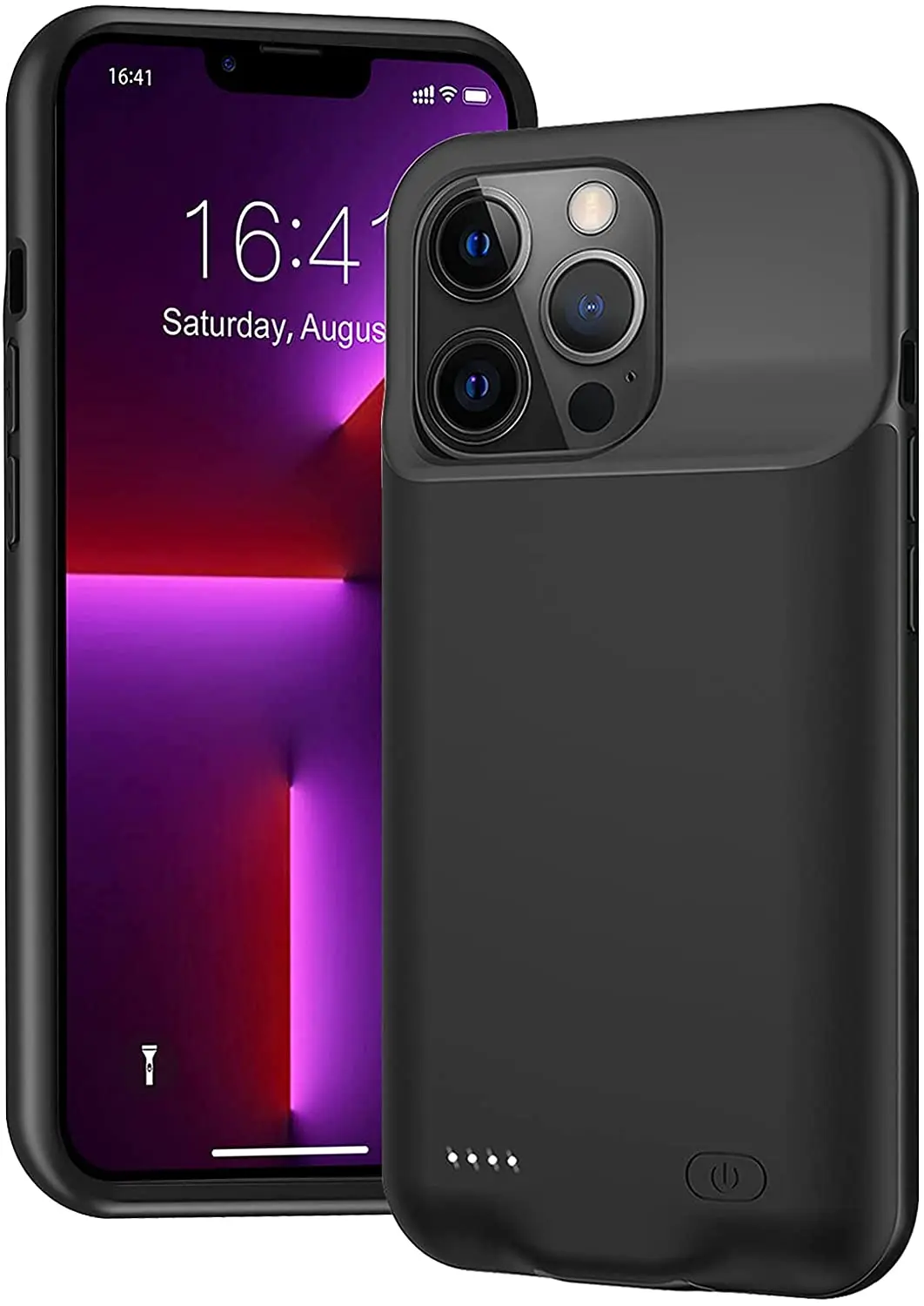 Чехол для аккумулятора для iPhone 13 Pro Max, ультратонкий портативный чехол с зарядным устройством на 8500 мА · ч, комплект аккумуляторных батарей, с...
Чехол для аккумулятора для iPhone 13 Pro Max, ультратонкий портативный чехол с зарядным устройством на 8500 мА · ч, комплект аккумуляторных батарей, с...