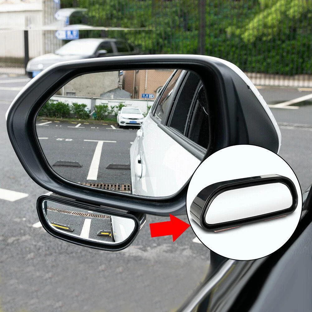 

Car Rearview Mirror Wide-Angle Blind Spot Mirror Adjustable Blindspot Towing Reversing Driving Mirrors Car Roadway Blind Mirror