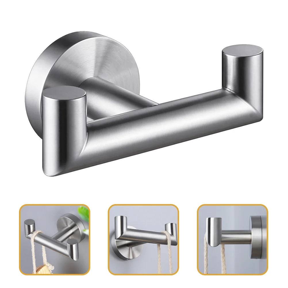 Towel Double Hanger Hook Holder Hand Robe Kitchen Coat Hooks Bath Bathroom Rack Dual Rod Garment Clothes Prong Steel Single Bars
Towel Double Hanger Hook Holder Hand Robe Kitchen Coat Hooks Bath Bathroom Rack Dual Rod Garment Clothes Prong Steel Single Bars