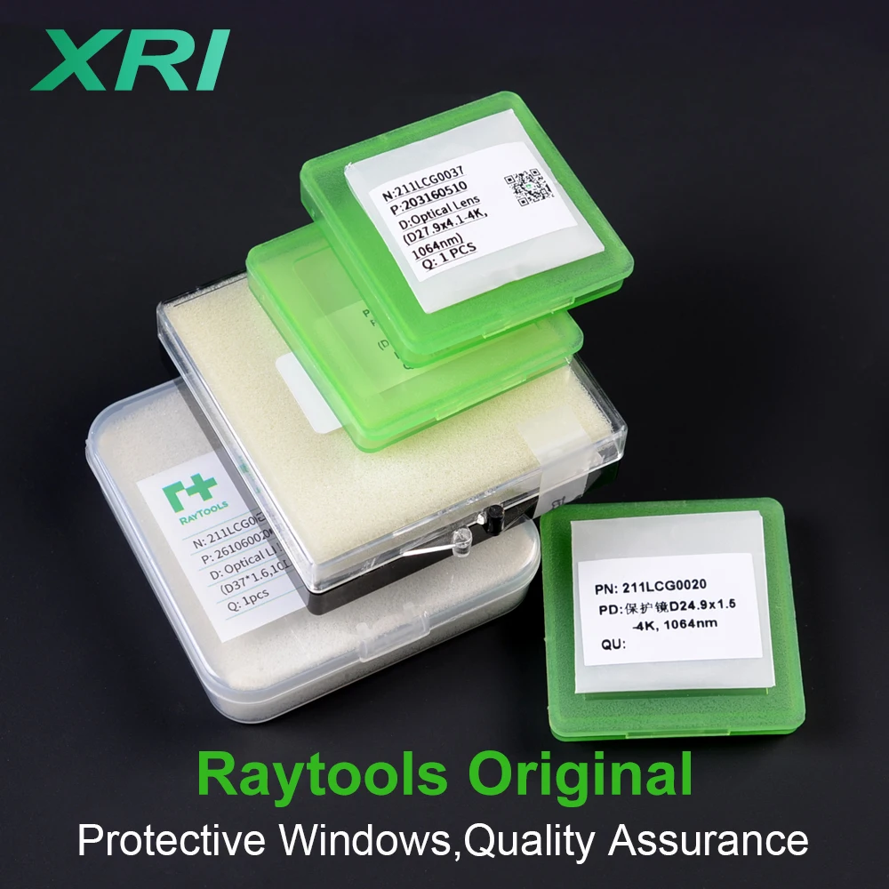 Оригинальная защитная линза Raytools 20x3 24,9x1,5 27,9x4,1 30x5 37x7 37*1,6 мм для BT240S BM111 BM114 линза для лазерной режущей головки
Оригинальная защитная линза Raytools 20x3 24,9x1,5 27,9x4,1 30x5 37x7 37*1,6 мм для BT240S BM111 BM114 линза для лазерной режущей головки