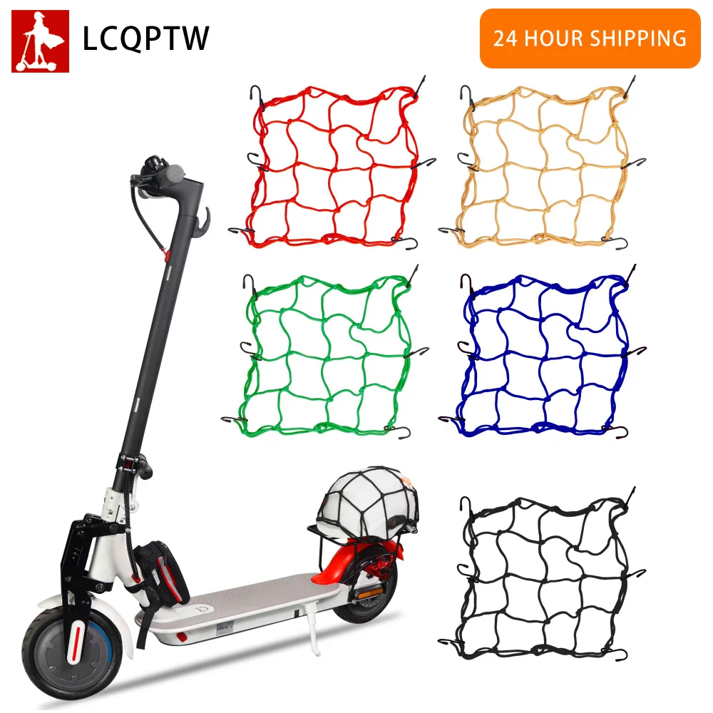 Super Strong Stretch Heavy-Duty 15" Cargo Organizer Net for Scooter/Motorcycle/Bicycle Helmet Luggage Storage Net
Super Strong Stretch Heavy-Duty 15" Cargo Organizer Net for Scooter/Motorcycle/Bicycle Helmet Luggage Storage Net