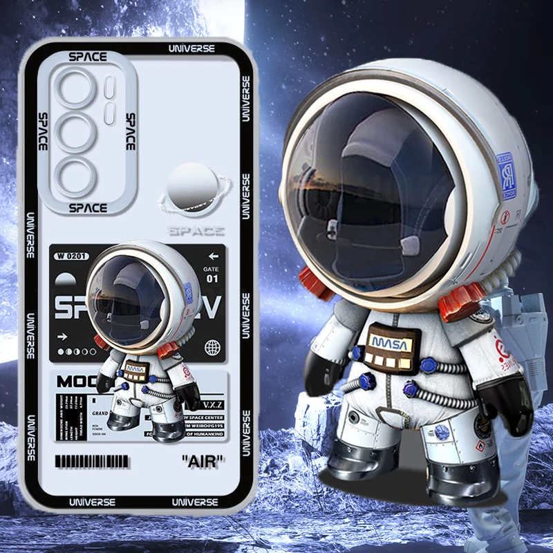 

Astronaut Phone Case For Xiaomi Mi K20 K30 Pro K40 11T 10T POCO M3 X3 X4 5G Redmi Note 11 11S 10 10S 9 8 7 9C 9T 9A 4G Cover