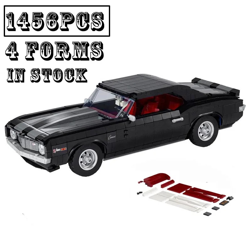 New Camaro Z/28 1969 Hyper car Super Racing Car Compatible 10304 Model Building Blocks children's toys holiday Christmas gifts
New Camaro Z/28 1969 Hyper car Super Racing Car Compatible 10304 Model Building Blocks children's toys holiday Christmas gifts