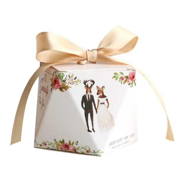 50pcs Creative Elk / Flamingos Diamond Wedding Favors Candy Box Sugar Chocolate Boxes Party Supplies Gift Box
50pcs Creative Elk / Flamingos Diamond Wedding Favors Candy Box Sugar Chocolate Boxes Party Supplies Gift Box