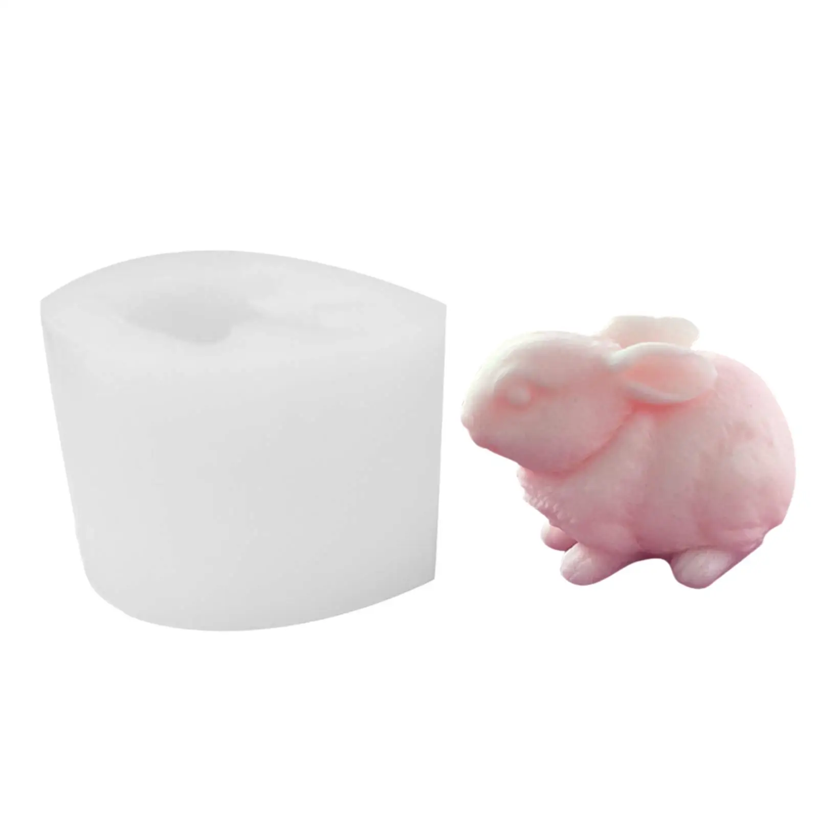 3D Rabbit Silicone Soap Mold Animal Silicone Moulds 3D Silicone Animal Candles Mould High Temperature And Low-Temperature
3D Rabbit Silicone Soap Mold Animal Silicone Moulds 3D Silicone Animal Candles Mould High Temperature And Low-Temperature