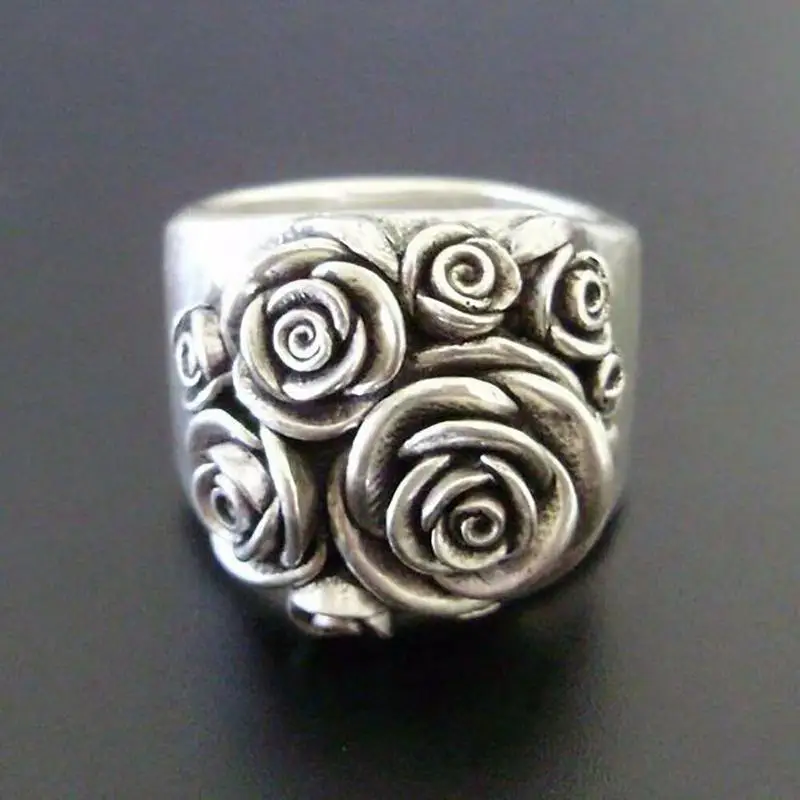 Milangirl Creative Classic Vintage 3D Stereo Rose Flower Rings for Women Fashion Wedding Party Anniversary Jewelry Gift
Milangirl Creative Classic Vintage 3D Stereo Rose Flower Rings for Women Fashion Wedding Party Anniversary Jewelry Gift