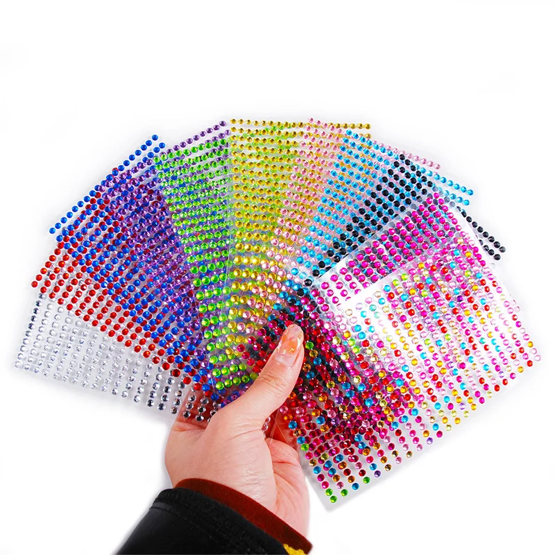 4Sheet=1792pcs 3D Colorful Crystal Rhinestones Nail Art Stickers Multi Sizes Self-Adsive Nail Silder Decals DIY Nail Decoration
4Sheet=1792pcs 3D Colorful Crystal Rhinestones Nail Art Stickers Multi Sizes Self-Adsive Nail Silder Decals DIY Nail Decoration