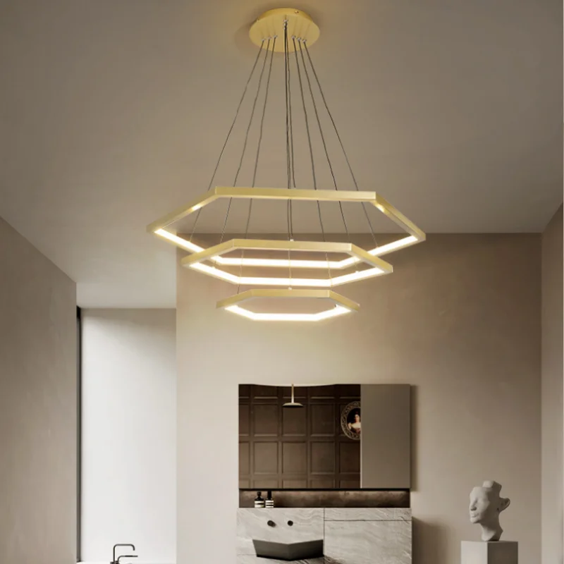 Pendant Light Led Art Chandelier Lamp Room Decor Hexagon Aluminium Suspend Lustre Minimalism Dimmable Hanging Foyer Bedroom Drop
Pendant Light Led Art Chandelier Lamp Room Decor Hexagon Aluminium Suspend Lustre Minimalism Dimmable Hanging Foyer Bedroom Drop