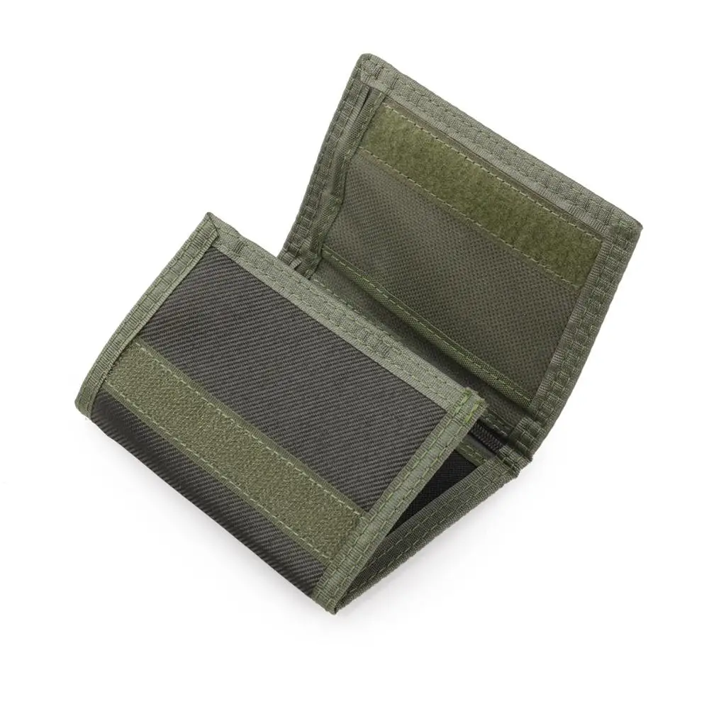 

Nylon Trifold Casual Wallet for Male Men Women Young Novelty Money Bag Purse Zipped Coin ID Card Holder Pocket Kids