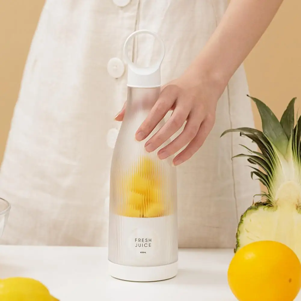Electric Juicer 1 Set Portable 4 Blades Comfortable Grip Food Grade Juicer Blender for Dorm
Electric Juicer 1 Set Portable 4 Blades Comfortable Grip Food Grade Juicer Blender for Dorm