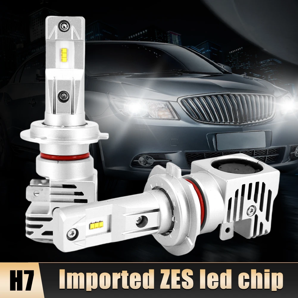 2PCS H4 H7 Car LED Headlight Bulb H8 H11 9005 9006 Car Headlight 9600LM High Lumen 60W ZES Chip Car Fog Lights Motorcycle Lamp
2PCS H4 H7 Car LED Headlight Bulb H8 H11 9005 9006 Car Headlight 9600LM High Lumen 60W ZES Chip Car Fog Lights Motorcycle Lamp