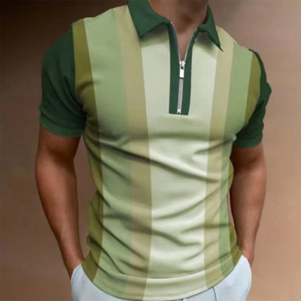 Men's Lapel Zipper Casual Polo Shirt Men Shirt Men Zip Collar Fashion Golf Short Sleeve Clothing Tee Top Casual Pullover A50
Men's Lapel Zipper Casual Polo Shirt Men Shirt Men Zip Collar Fashion Golf Short Sleeve Clothing Tee Top Casual Pullover A50