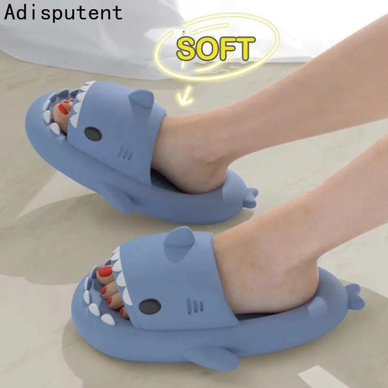 Summer Shark Slippers Women Mens Shoes Fashion Slipper Solid Color Casual Shoes Home EVA Non-Slip Sandals Beach Shark Slides
Summer Shark Slippers Women Mens Shoes Fashion Slipper Solid Color Casual Shoes Home EVA Non-Slip Sandals Beach Shark Slides