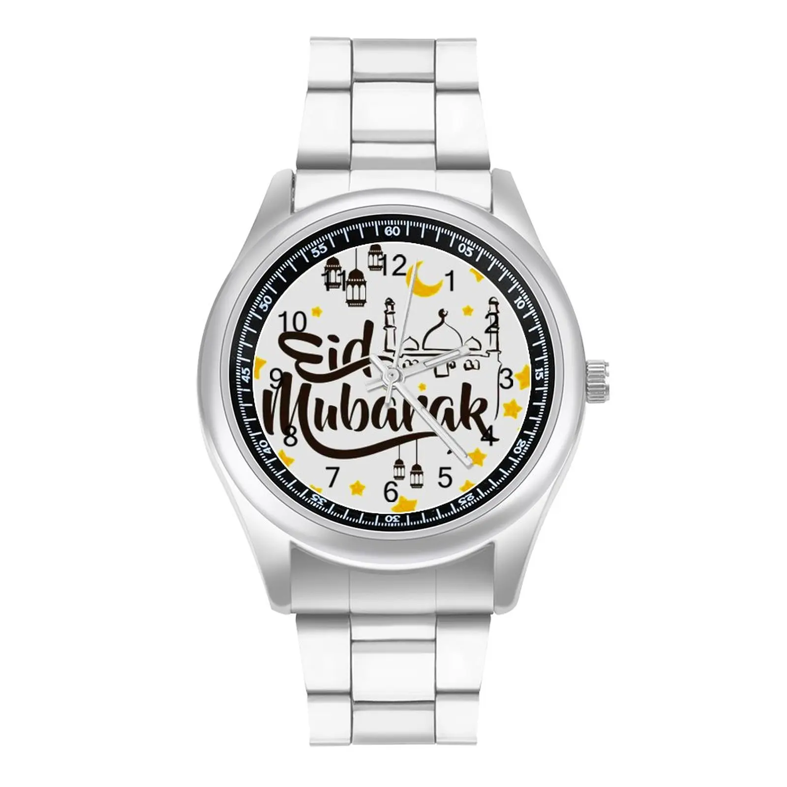 Eid Mubarak Eid Al Fitr кварцевые часы Happy Eid Stars нержавеющая сталь Дизайнерские наручные часы для девушек на весну классический дизайн наручные часы
Eid Mubarak Eid Al Fitr кварцевые часы Happy Eid Stars нержавеющая сталь Дизайнерские наручные часы для девушек на весну классический дизайн наручные часы