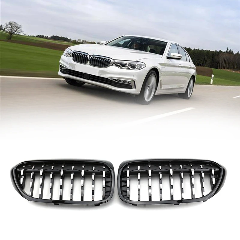 Передний бампер для автомобиля, решетка для BMW 5 серии G30 G31 G38 2018 2019 2020, алмазные гоночные решетки в стиле метеорита
Передний бампер для автомобиля, решетка для BMW 5 серии G30 G31 G38 2018 2019 2020, алмазные гоночные решетки в стиле метеорита