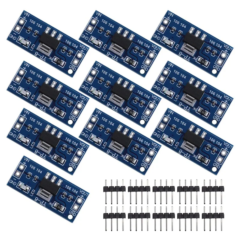 10Pcs AMS1117 3.3V Power Supply Step Down Voltage Regulator Module For Bluetooth Raspberry Pi
10Pcs AMS1117 3.3V Power Supply Step Down Voltage Regulator Module For Bluetooth Raspberry Pi