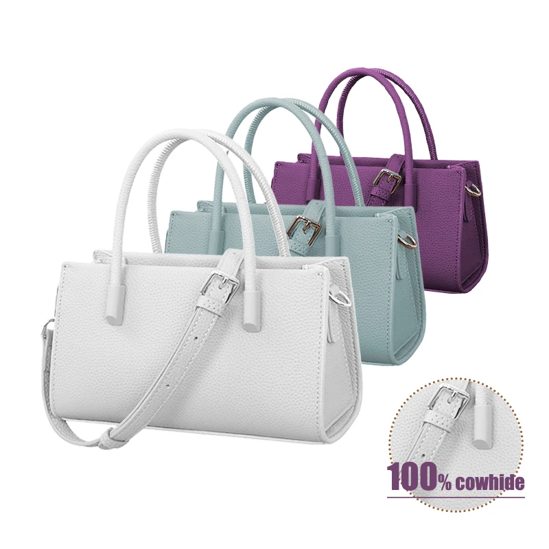 100% Genuine Leather Women's Bag Handbag Top Layer TOGO Pattern Cowhide Small Square Bag Women's Crossbody Shoulder Bag 
100% Genuine Leather Women's Bag Handbag Top Layer TOGO Pattern Cowhide Small Square Bag Women's Crossbody Shoulder Bag