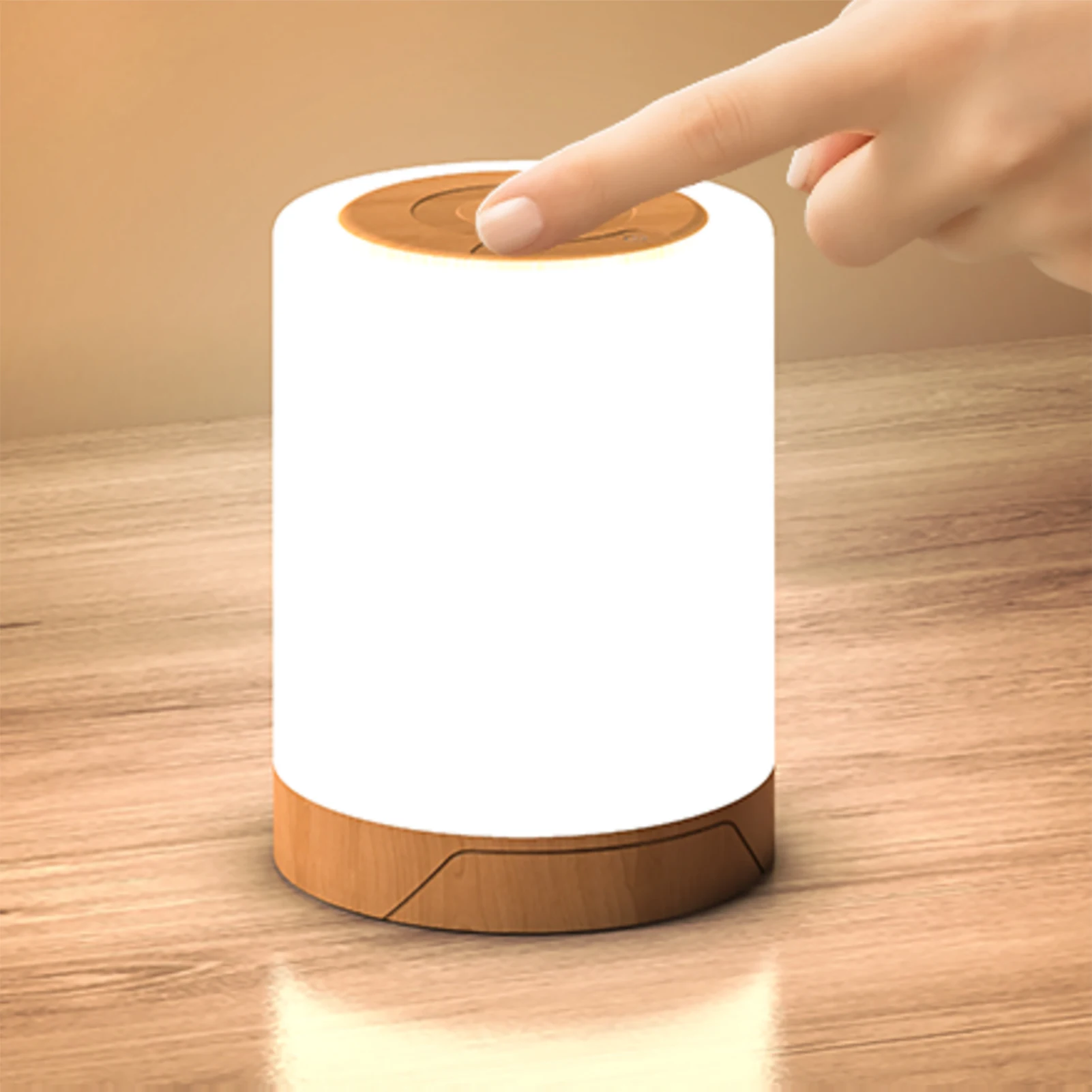 Touch Control Bedside Night Light with Hanging USB Rechargeable Dimmable RGB Night Light Bedroom Ambient Table Lamp with Timer
Touch Control Bedside Night Light with Hanging USB Rechargeable Dimmable RGB Night Light Bedroom Ambient Table Lamp with Timer