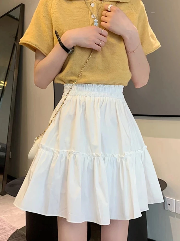 Mini Skirts Women Summer High Waisted Skirt Kawaii Pleated Short Skirt Korean Women Black Skirt Ladies Preppy Style Jupe Femme
Mini Skirts Women Summer High Waisted Skirt Kawaii Pleated Short Skirt Korean Women Black Skirt Ladies Preppy Style Jupe Femme