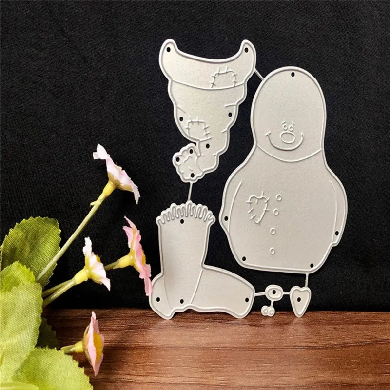 1pcs 9.4*6.2cm Snowman Metal Cutting Dies Stencil DIY Scrapbook Paper Card Craft Making Greeting Card Embossing Decoration
1pcs 9.4*6.2cm Snowman Metal Cutting Dies Stencil DIY Scrapbook Paper Card Craft Making Greeting Card Embossing Decoration