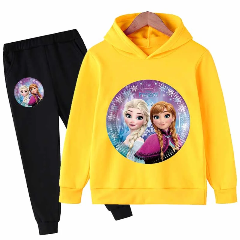 2022 Frozen Cotton Girls Sweater Hoodies Kids Cartoon Sweatshirts Trousers Costumes Suits Children's Elsa Anna Clothing Outfits
2022 Frozen Cotton Girls Sweater Hoodies Kids Cartoon Sweatshirts Trousers Costumes Suits Children's Elsa Anna Clothing Outfits