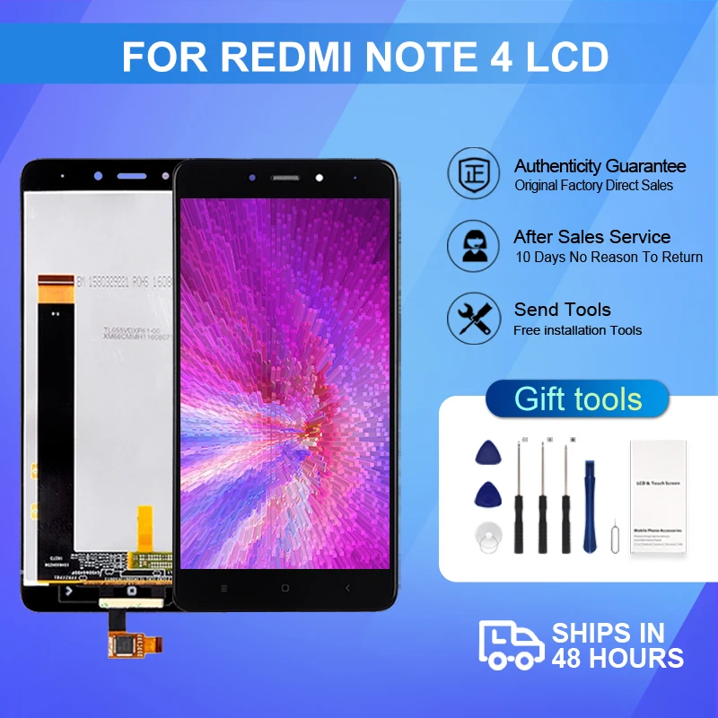 1Pcs 5.5 Inch For Xiaomi Redmi Note 4 Lcd Touch Screen Digitizer Assembly Repair Note 4 Pro Display Free Shipping With Tools
1Pcs 5.5 Inch For Xiaomi Redmi Note 4 Lcd Touch Screen Digitizer Assembly Repair Note 4 Pro Display Free Shipping With Tools
