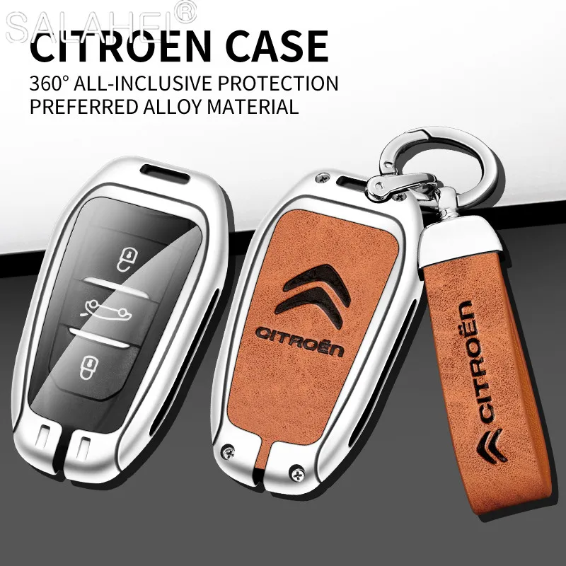 Zinc Alloy Car Remote Key Fob Case Cover Shell Protector For Citroen C1 C2 C4 C6 C3-XR Picasso Grand DS3 DS5 Keyring Accessories
Zinc Alloy Car Remote Key Fob Case Cover Shell Protector For Citroen C1 C2 C4 C6 C3-XR Picasso Grand DS3 DS5 Keyring Accessories