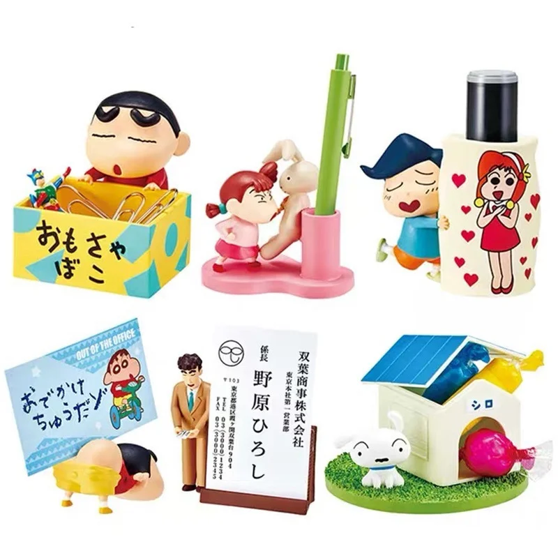 Anime Crayon Shin-Chan Figure Action Figures Collection Pvc Material Office Pen Holder Figurines Cute Kawaii toys fans gift doll
Anime Crayon Shin-Chan Figure Action Figures Collection Pvc Material Office Pen Holder Figurines Cute Kawaii toys fans gift doll