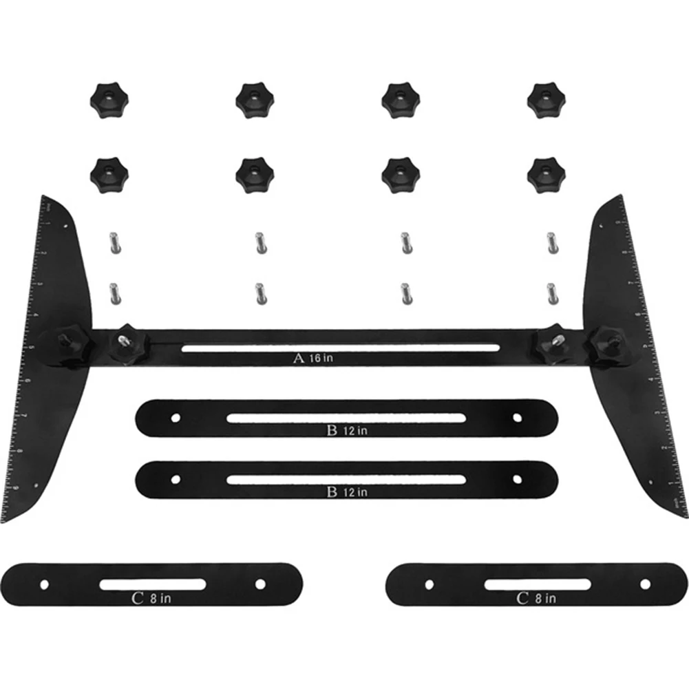 Stair Treads Gauge Template Tool - Stair Jig, Measuring Stair Tool, Shelf Scribe Household Construction Renovation Tools
Stair Treads Gauge Template Tool - Stair Jig, Measuring Stair Tool, Shelf Scribe Household Construction Renovation Tools