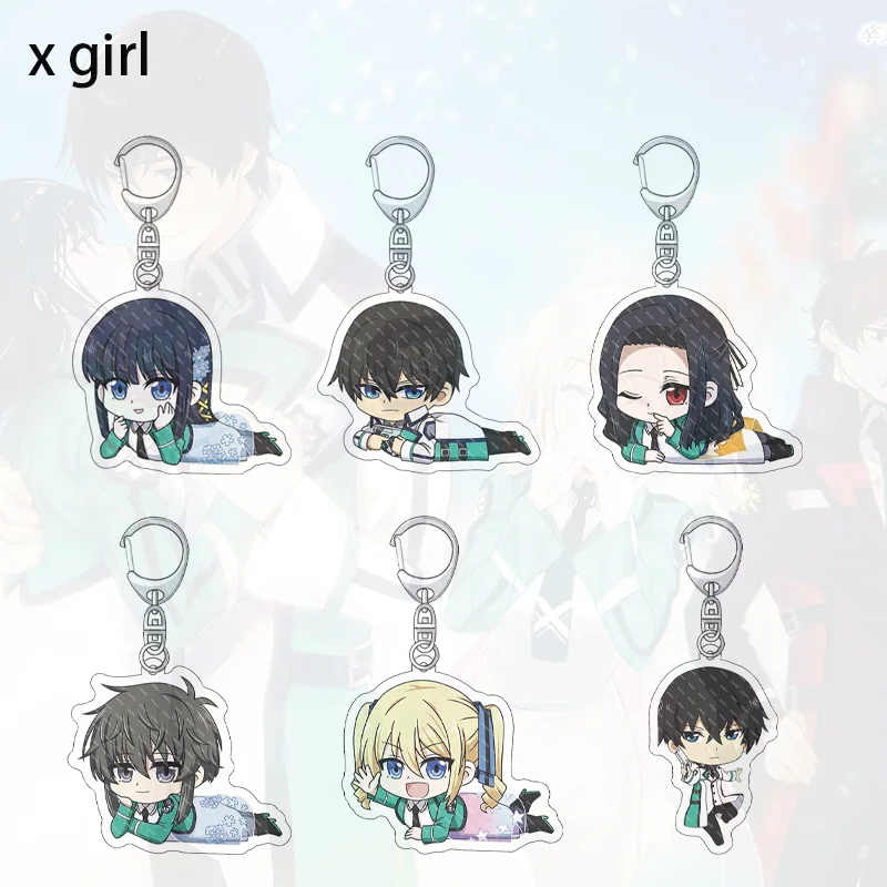 The Honor at Magic High School Anime Keychain Double Sided HD Acrylic 60MM Backpack Car Pendant Children's Gift
The Honor at Magic High School Anime Keychain Double Sided HD Acrylic 60MM Backpack Car Pendant Children's Gift