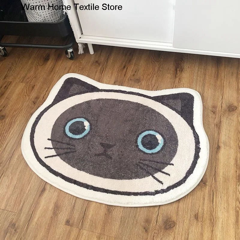 Cartoon Animal Cat Rugs Fluffy Mat Irregular Carpet Cat For Room Home Decoration Non Slip Foot Mats Area Rug Thicken
Cartoon Animal Cat Rugs Fluffy Mat Irregular Carpet Cat For Room Home Decoration Non Slip Foot Mats Area Rug Thicken