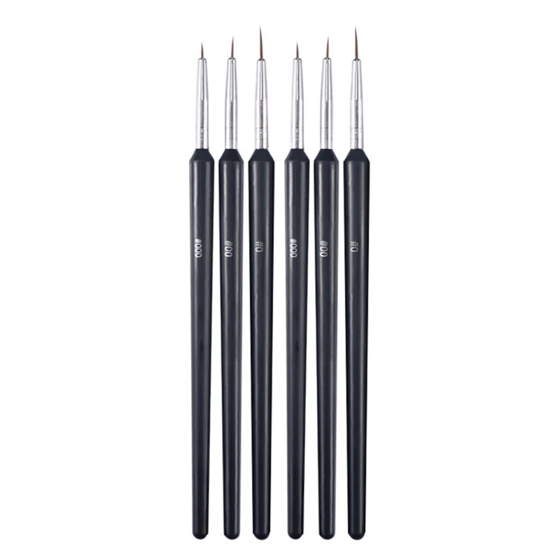 6pcs/set Nail Art Pencil Drawing Line Pen Dotting Kit black Fine Plastic Paint Manicure Tools
6pcs/set Nail Art Pencil Drawing Line Pen Dotting Kit black Fine Plastic Paint Manicure Tools