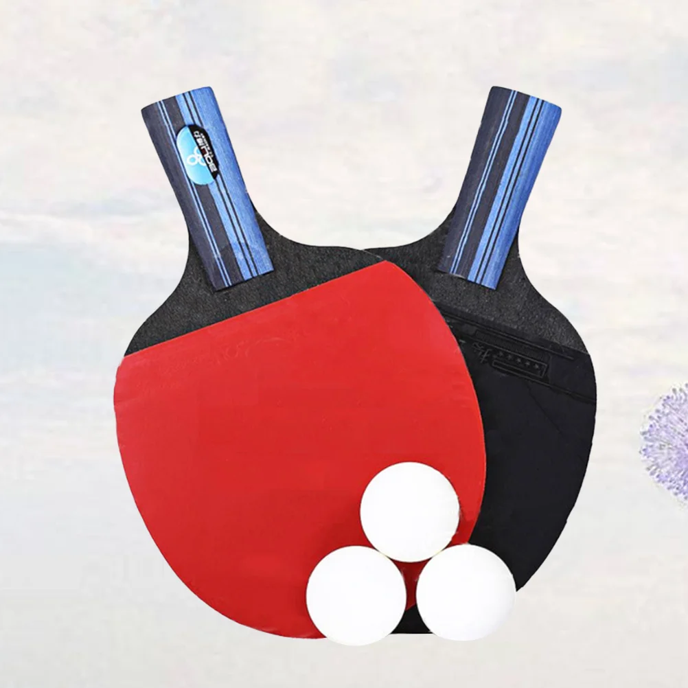 1 Set Table Tennis Racket With Pong Balls For Beginners And Kids Outdoor ( Long Handle, Random- pong Color )
1 Set Table Tennis Racket With Pong Balls For Beginners And Kids Outdoor ( Long Handle, Random- pong Color )