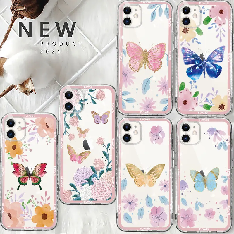 Colorful Rose Purple Butterfly Floral Clear Transparent Case For iPhone 14 13 12 11 Pro Max 13 12 Mini XS Max XR X 7 8 6 6S Plus
Colorful Rose Purple Butterfly Floral Clear Transparent Case For iPhone 14 13 12 11 Pro Max 13 12 Mini XS Max XR X 7 8 6 6S Plus