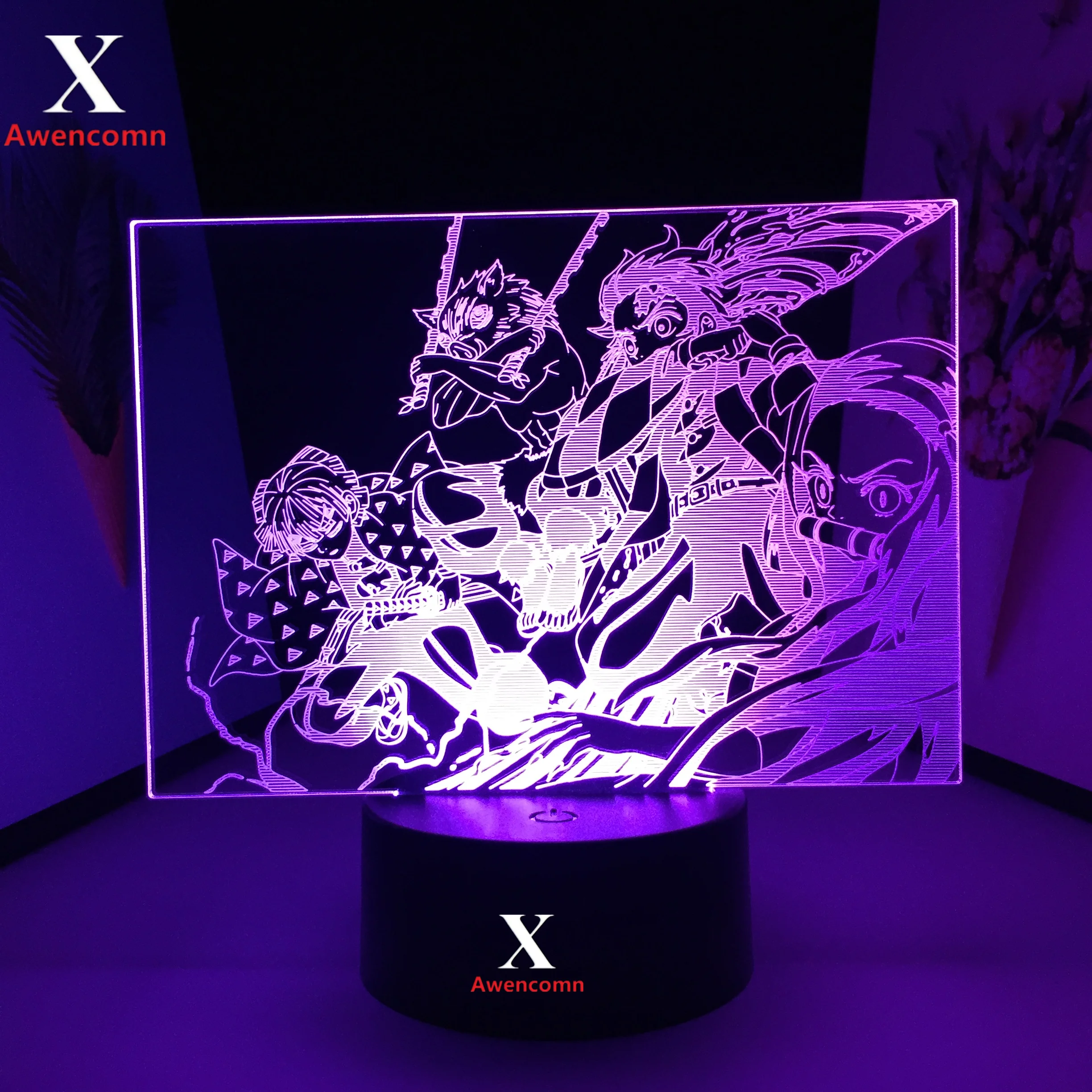 Manga LED Light Kimetsu No Yaiba Demon Slayer for Bedroom Decor Night Light Anime Demon Slayer Room Decor Gift 3D Lamp
Manga LED Light Kimetsu No Yaiba Demon Slayer for Bedroom Decor Night Light Anime Demon Slayer Room Decor Gift 3D Lamp