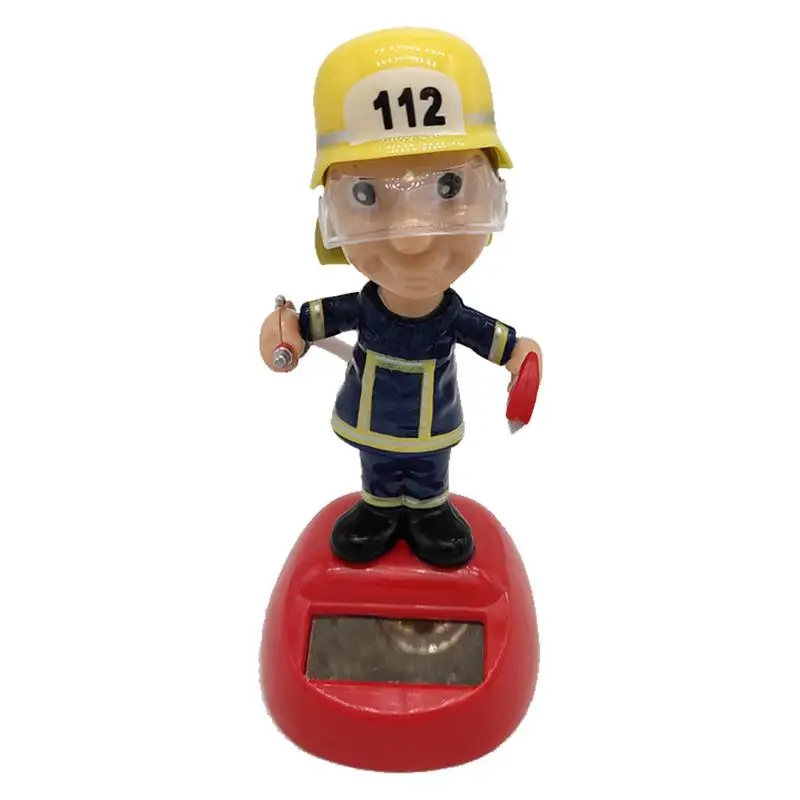 High Quality Car Accessories Indoor Solar Decoration Fireman Shake Head Doll Car Decoration
High Quality Car Accessories Indoor Solar Decoration Fireman Shake Head Doll Car Decoration