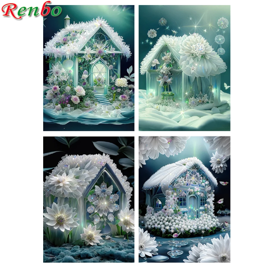 Diy Diamond Painting Dream Flower Horse Landscape 5D Full Drill Square Diamond Mosaic Cross Stitch Kits Crystal Rhinestone Decor
Diy Diamond Painting Dream Flower Horse Landscape 5D Full Drill Square Diamond Mosaic Cross Stitch Kits Crystal Rhinestone Decor