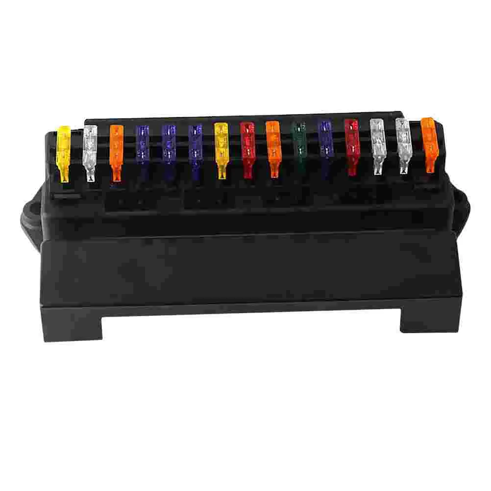 Fuse Box Way Holder Block Vehicle Autofor Relay Fuses Automotive Assortment Car Marine
Fuse Box Way Holder Block Vehicle Autofor Relay Fuses Automotive Assortment Car Marine