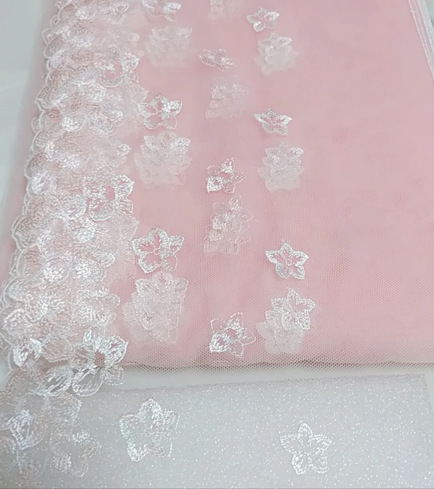 40 Yards Flower Mesh Embroidery Lace Trim For Skirt Hem Clothes Sewing Material DIY Apparel Dress Fabrics Width 20CM
40 Yards Flower Mesh Embroidery Lace Trim For Skirt Hem Clothes Sewing Material DIY Apparel Dress Fabrics Width 20CM