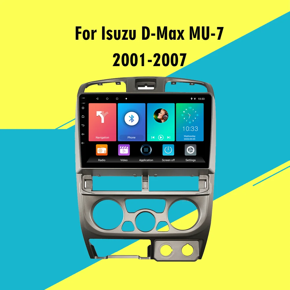 For Isuzu DMAX MU-7 CHEVROLET COLORADO 2001-2007 2 Din Car Radio Android 9 Inch Touch Screen GPS Navigation Multimedia Player
For Isuzu DMAX MU-7 CHEVROLET COLORADO 2001-2007 2 Din Car Radio Android 9 Inch Touch Screen GPS Navigation Multimedia Player
